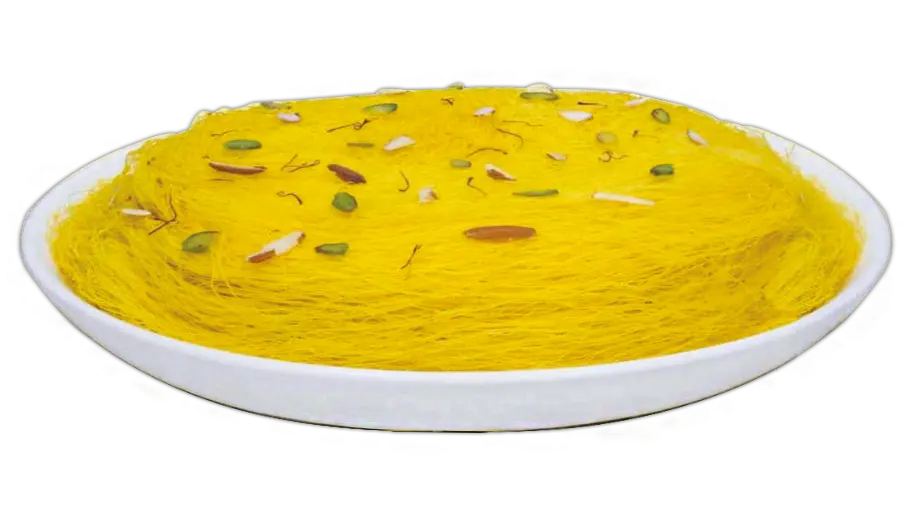 Laccha semai on a plate